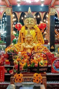 หลวงพ่อสมชาย กิตติสาโร( พระครูวิสุทธิกิตติคุณ) ร่วมกับ ชาวมอญสามโคก ขอเชิญร่วมงานเทศกาลข้าวแช่ ที่วัดอัมพุวราราม จ. ปทุมธานี   